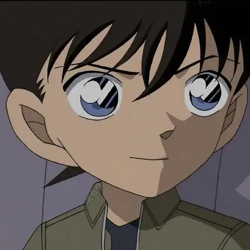 工藤新一头像##二次元新鲜事#名侦探柯南超话小小只的少年新一～弦侣