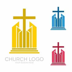 基督教的象征.时尚十字架的耶稣基督之间图形矢量元素照片