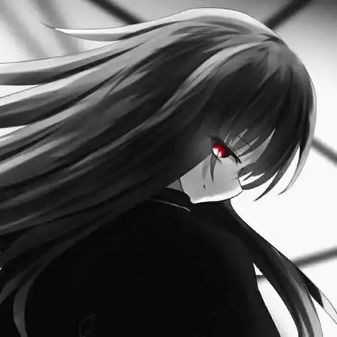 暗黑系女生动漫头像害怕吗