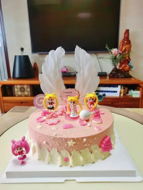 美少女生日蛋糕