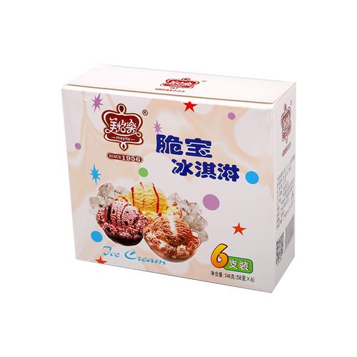 美怡乐脆宝冰淇淋(58g*5支/盒)-mc母婴网
