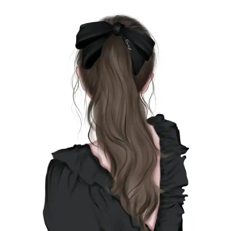 背影头像(女) 注:图片不是我画的,是在微信里面找的