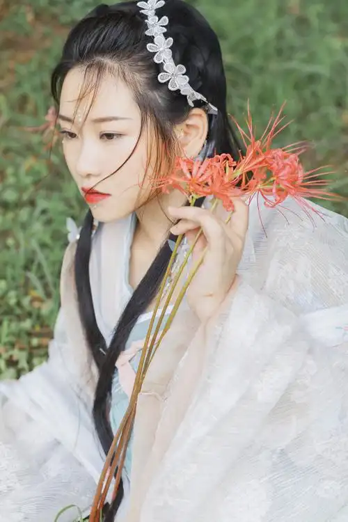 曼珠沙华_人像_poco摄影,人像,古风,古装,古风人像,汉服