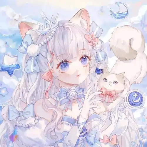 古风仙气飘飘的动漫女生头像无论怎么背道而驰还是会重新相遇