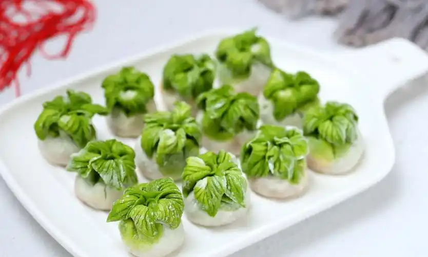 年夜饭我家就吃翡翠白菜饺子颜值高寓意好手把手教你怎么做