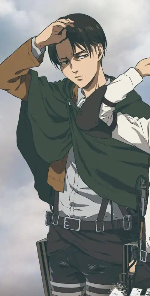 (利威尔:你们几个在看什么呢)