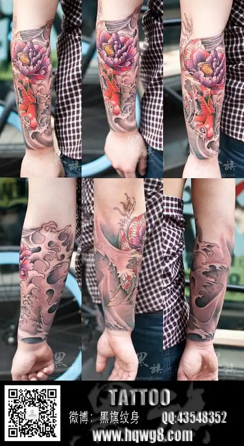 花臂下臂已经完成