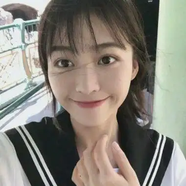 正脸优质女头长发真人高清女神头像