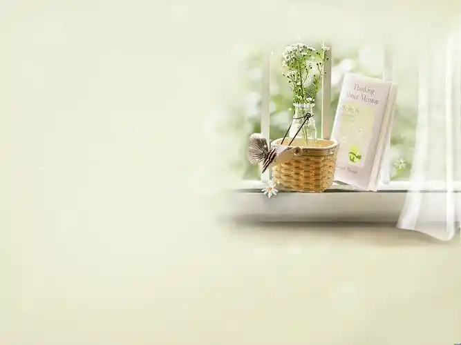 漂亮的静物淡雅幻灯片背景 11张,ppt图片 - 51ppt模板网