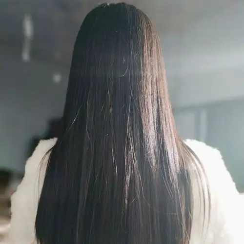 蜜植素的女神背影杀养成计划一头飘逸的秀发必不可少