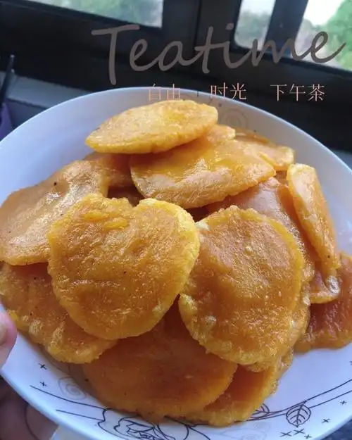 一只柑橘做的南瓜饼