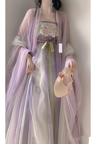 唐制汉服女装原创正品广袖流仙裙诃子裙仙气飘逸古风新款改良古装