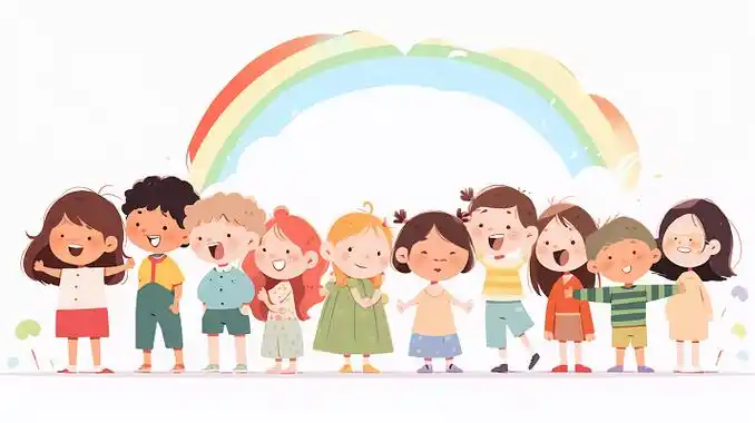 小孩卡通素材-小孩卡通图片-小孩卡通素材图片下载-觅知网