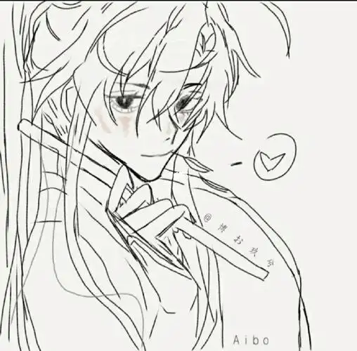 打的是我以前的名字90喷子右拐,谢谢0599#临摹  #原耽女孩鸭