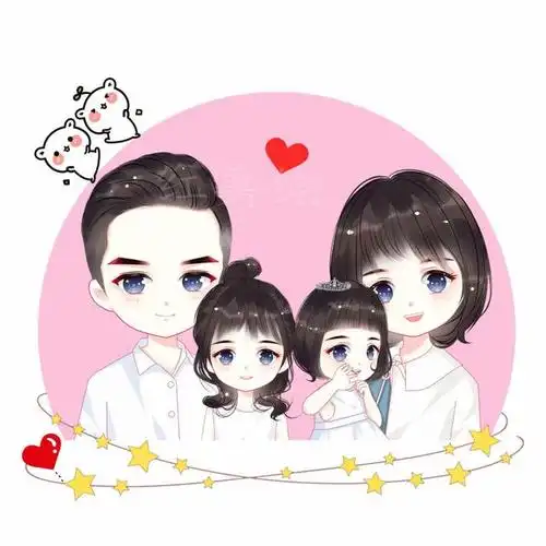 全家福手绘 | 世界那么大,总会有一个人将你好好收藏