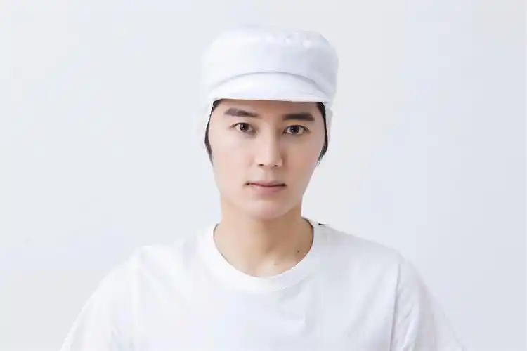 食品厂白帽子透气网眼酒店食堂工厂男女厨师帽工作帽网兜印字夏季