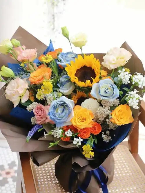 父亲节花束图片大全(父亲节花束图片大全 香烟)