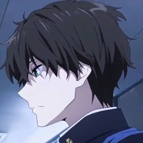 男头动漫二元次简约帅气半身二元次头