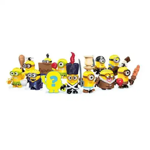 美高积木 cnf46 小黄人 大眼萌任务随机收集包随机人物神偷奶爸