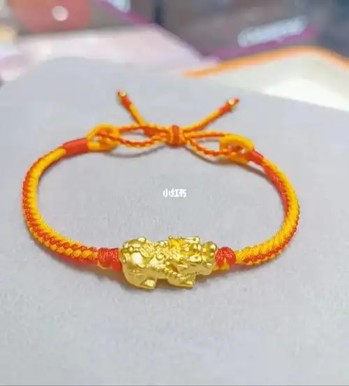 黄金貔貅手链女款