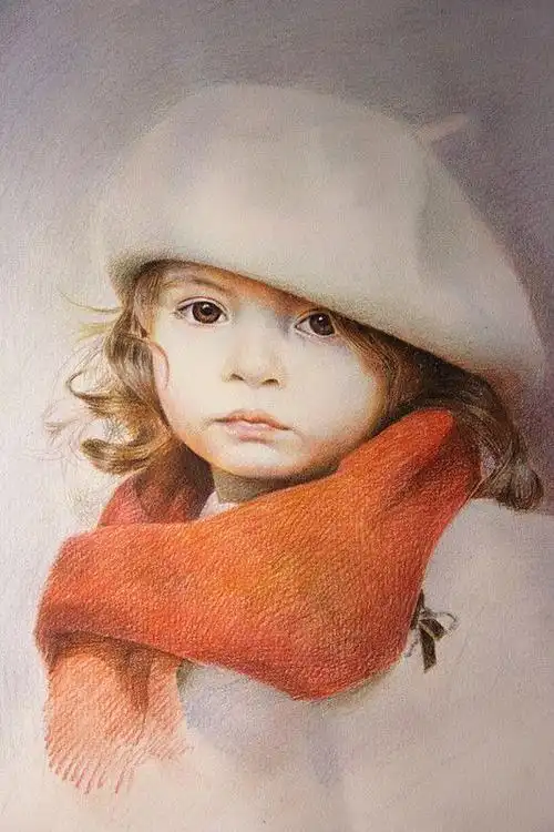 云际彩色铅笔画作品集5 - 老泥鳅素描论坛