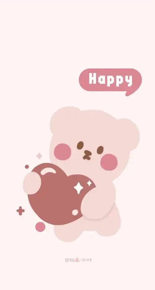 少女心壁纸78 高清壁纸 可爱简约 锁屏动漫 cr. @奶鹿-june