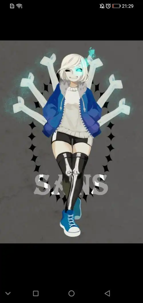 传说之下sans和帕派瑞斯的.娘化我已经给你们带过来了.