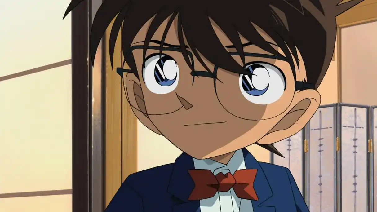 求几张江户川柯南的高清图片,单人照 正面图(关键是一定要有领结!