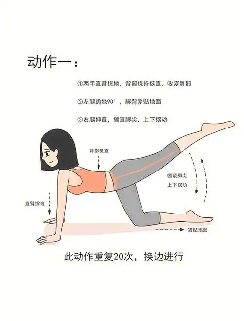 六个动作暴瘦全身