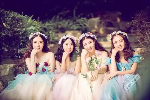 四人闺蜜照