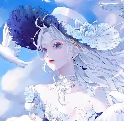 蓝色系头像|我的喜欢好明显