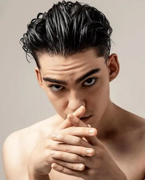 长发男不娘_发型_中国_人类