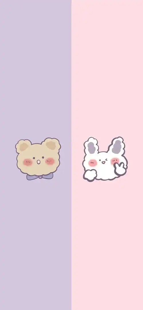 卡通可爱聊天背景图