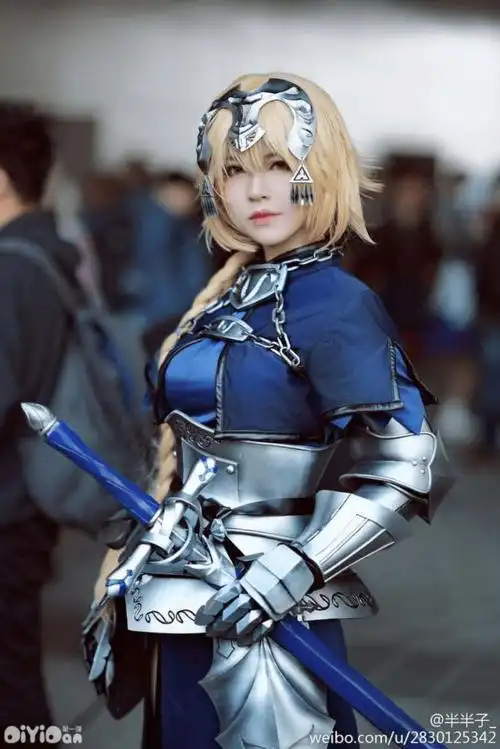 「命运冠位指定」贞德cos精选 人活着就是为了贞德