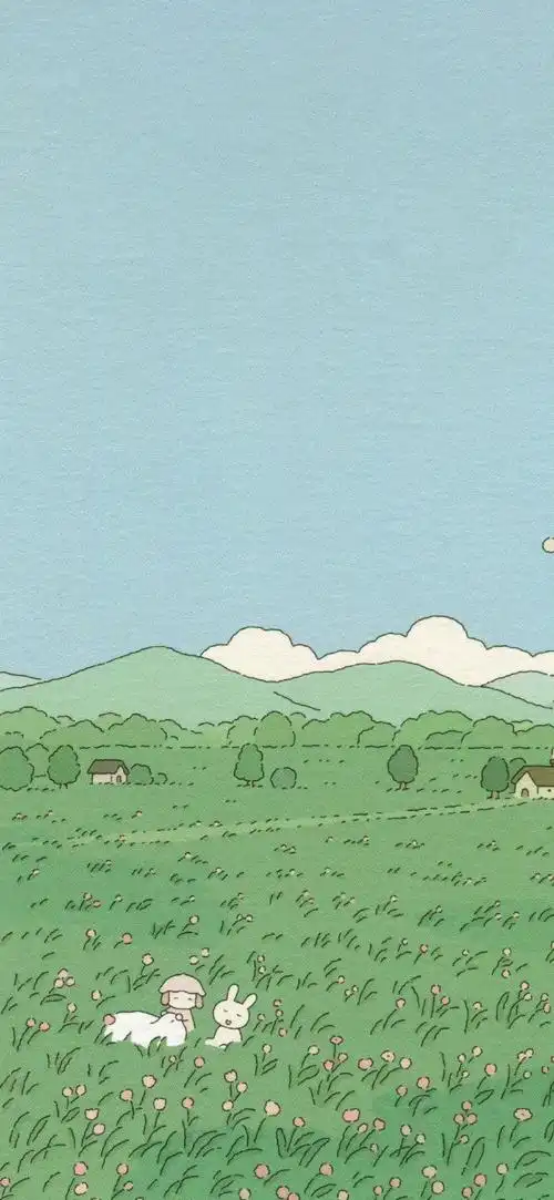 治愈风插画壁纸