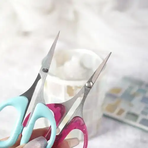 美甲工具日式剪刀超薄内海剪同款化妆