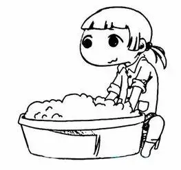 洗衣服简笔画小男孩 - 搜狗图片搜索