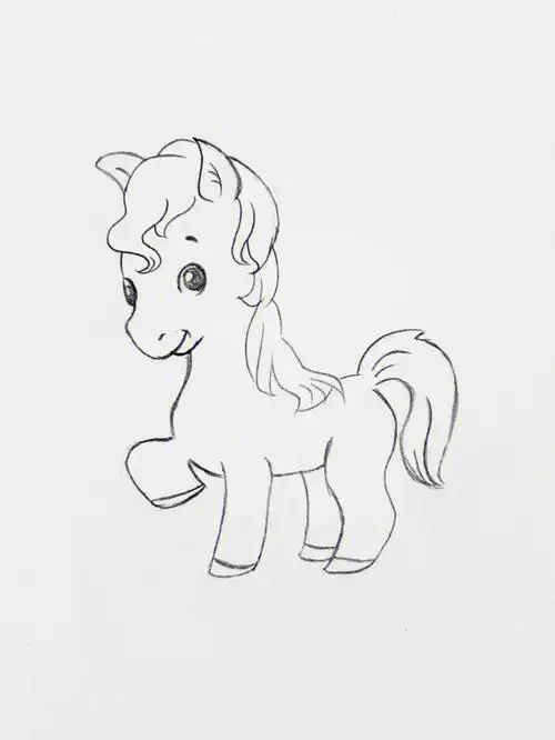 小马简笔画