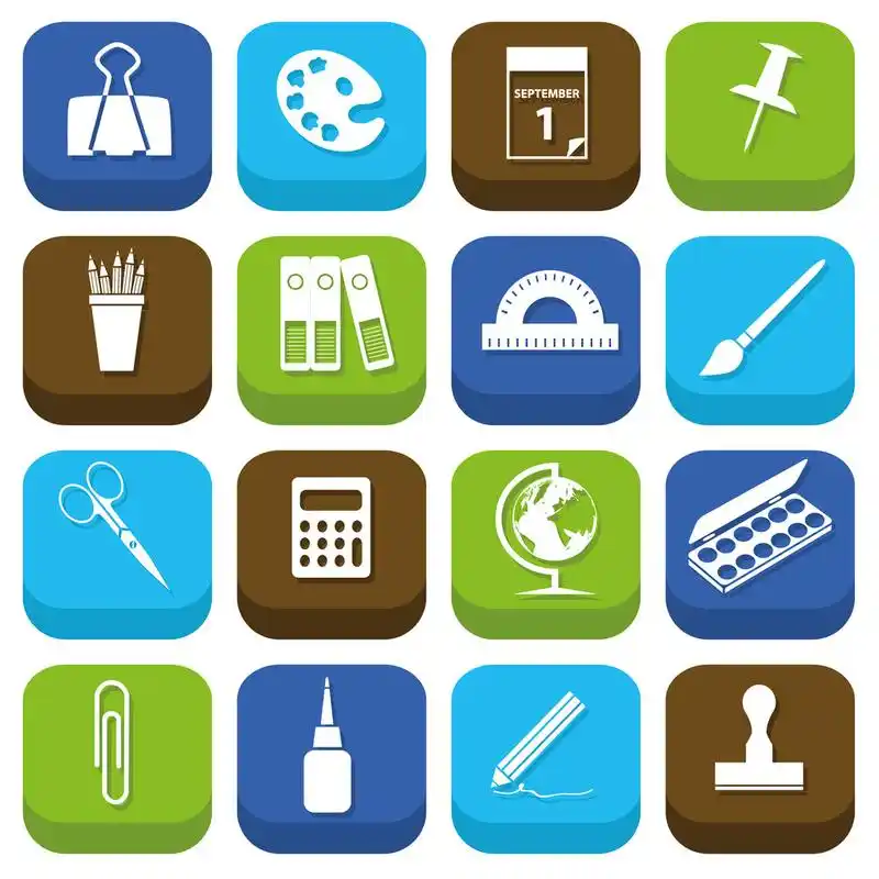 文具图标,文具图标