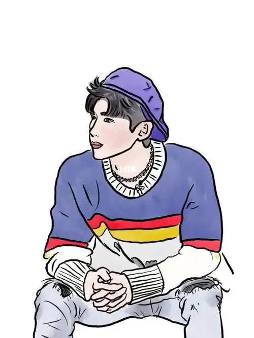 白敬亭白鸽浅画