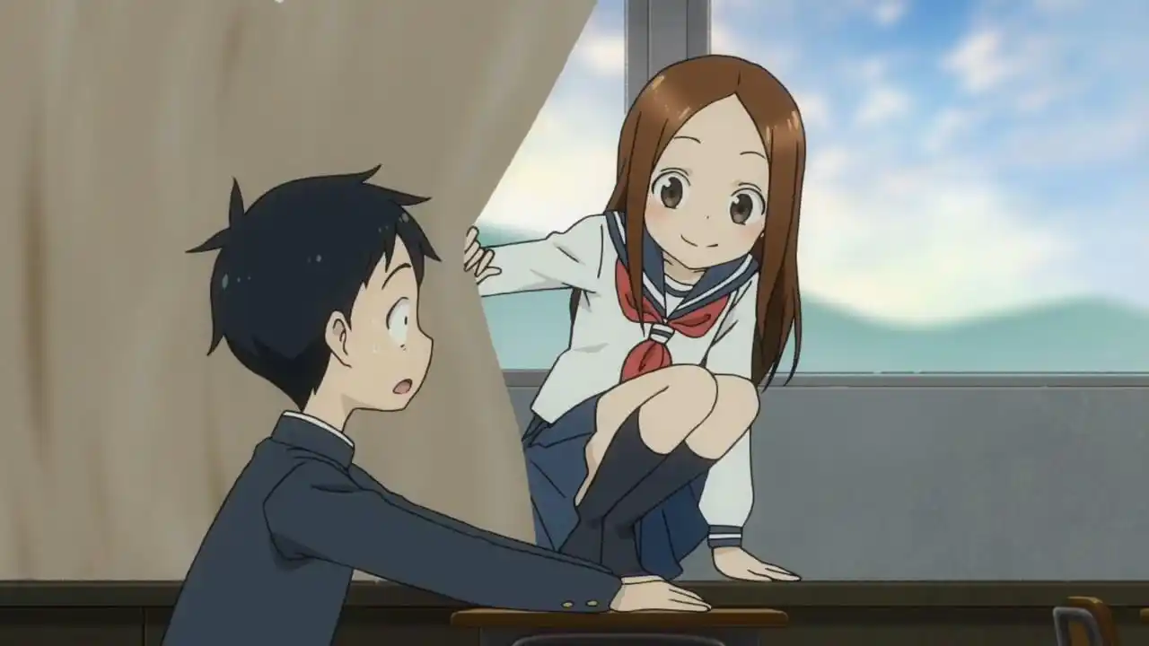 擅长捉弄人的高木同学 好想要一直被捉弄下去 切记提防闪光弹