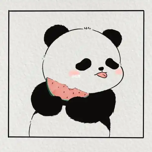 超萌熊猫阿圆头像略吃瓜群众上线