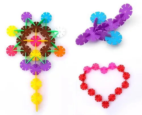 奥宇 加厚雪花片积木 塑料拼插益智儿童玩具 9.9元 - 实得惠省钱网