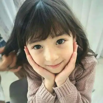 可爱的小孩头像超萌 搞怪小女孩头像可爱呆萌图片 - 女生头像 - 潮人