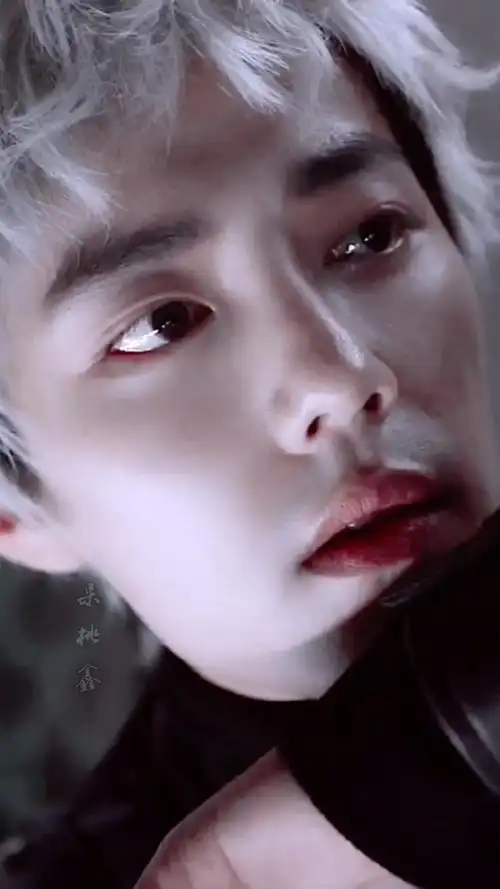 肖战银发精灵造型,惊艳燃帅气