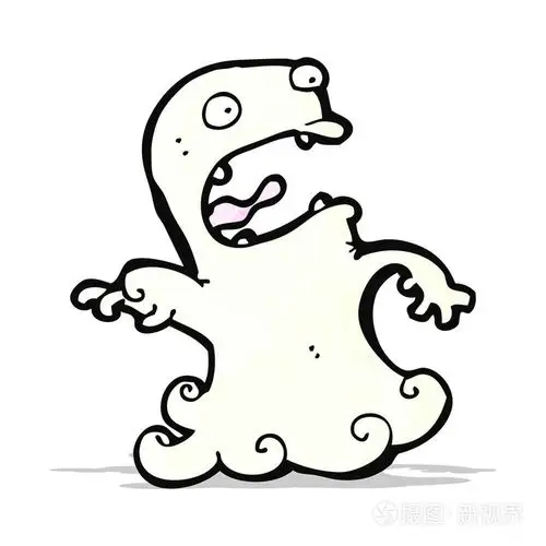 卡通幽灵鬼魂