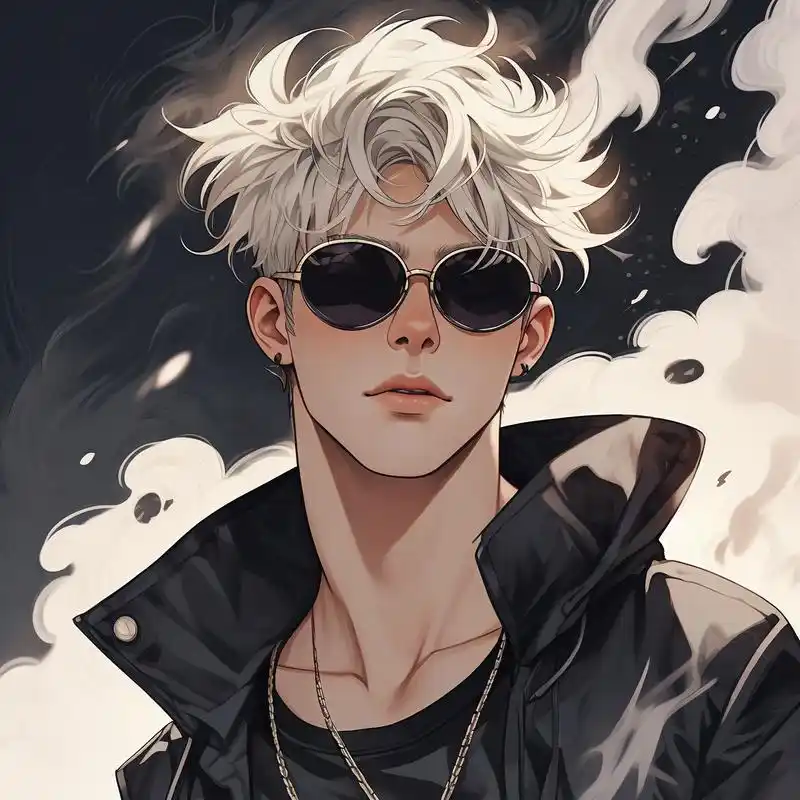 漫画风男神头像95快来挑选你的专属吧!