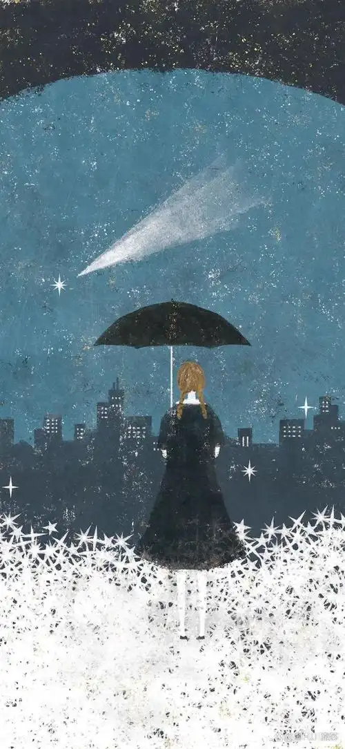 唯美意境系二次元风少女壁纸