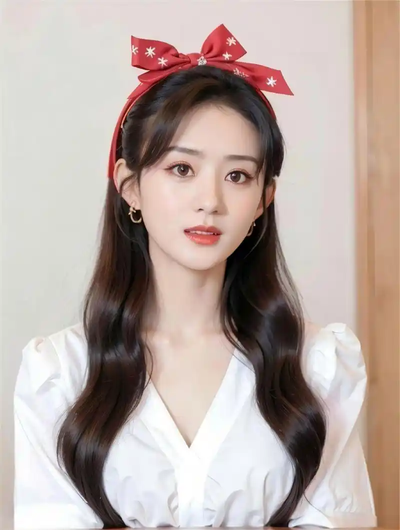 赵丽颖# 甜美清纯的小仙女,肤白貌美的容颜,白皙水嫩的肌肤,婀娜蹲怂