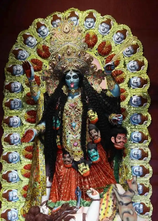 印度教迦梨女神现身!相传是湿婆的妻子!